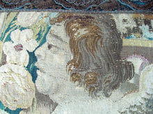 Brussels 17th Century Tapestry of Winged Putti Kneeling with Urn