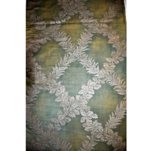 Fortuny Circa 1910 Cotton Fabric in his "Crosoni" Pattern on a Sage Green Ground