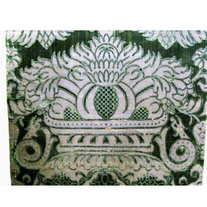 Panels of Cut Silk Velvet with Silver Thread, Florentine, Italian, Circa 1600