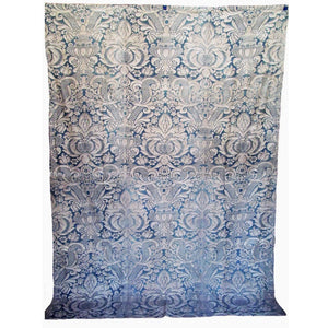 Rare, Early 1920’s Fortuny in Blue/gray With Parchment Overlay