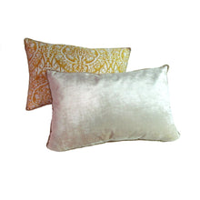 Pair of Vintage Italian, 1980’s Fortuny Pillows "Piazzetta" Pattern